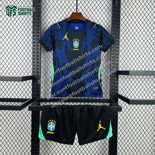 2026 Brazil Away World Cup Football Shirt Kids Size