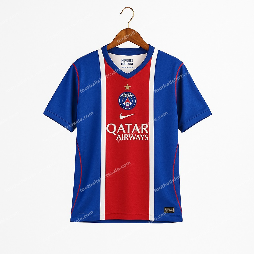 2026/2027 2 Stars PSG Paris Saint-Germain Home Football Shirt