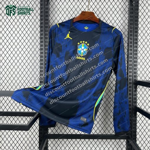 2026 Brazil World Cup Away Long Sleeve Football Jersey