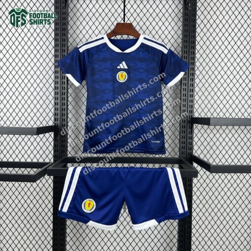 2026 Scotland Home World Cup Football Jersey Kids Size