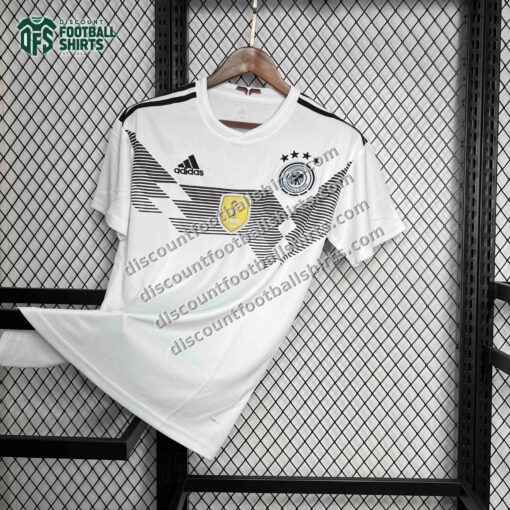 2018 Retro Germany Home Football Jersey