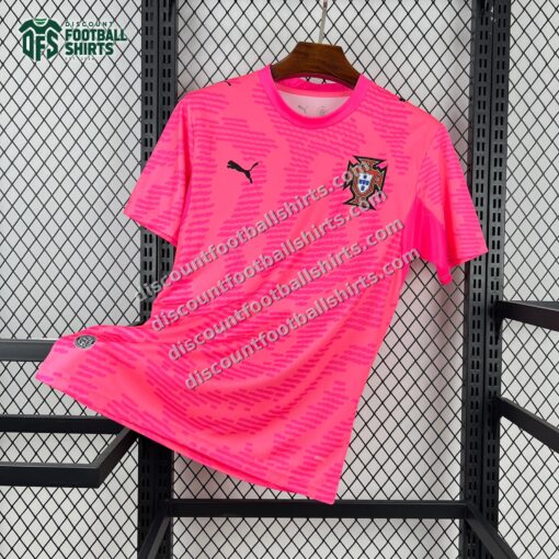 2026 Portugal Special Edition Pink Velo Football Shirt