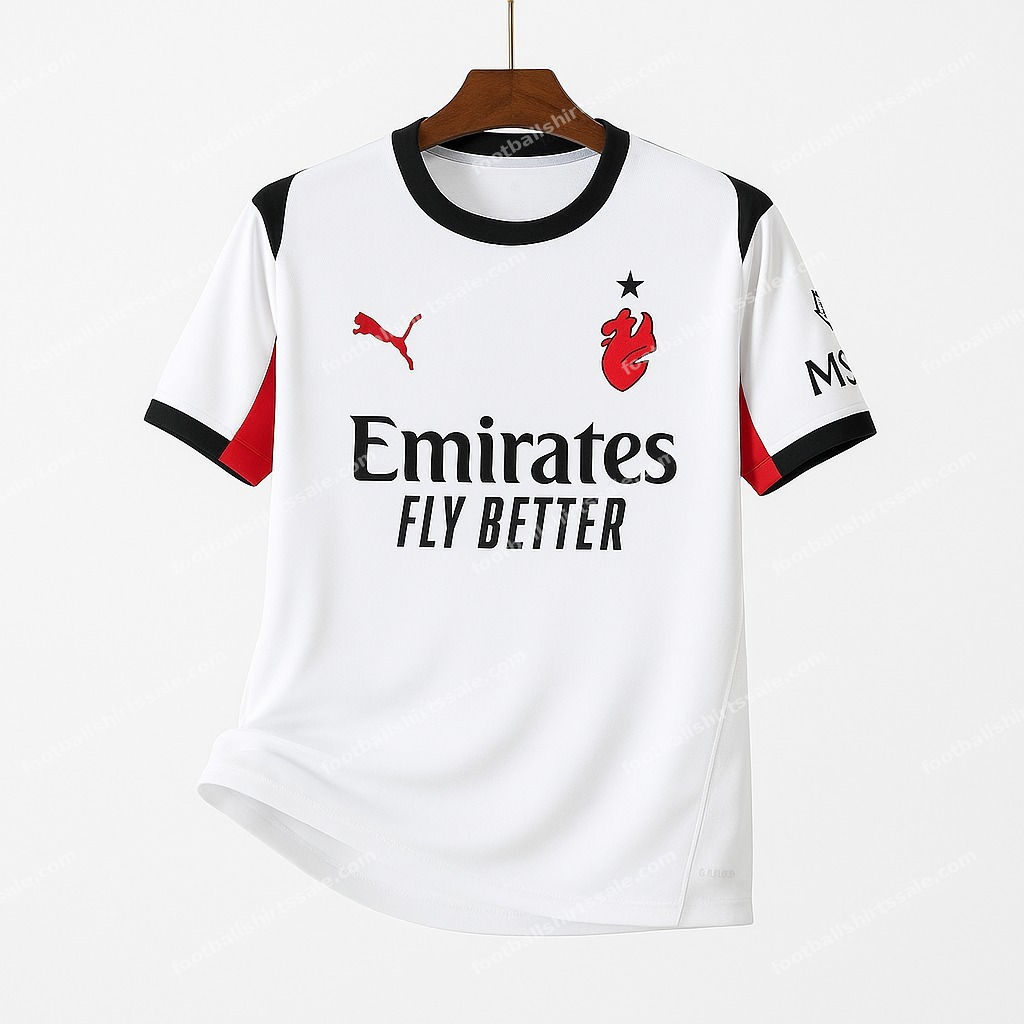 2025/2026 AC Milan Away Football Shirt