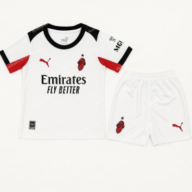 2025/2026 AC Milan Away Football Shirt Kids Size