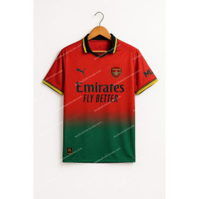 2024/2025 AC Milan x OFF-WHITE Red Football Shirt