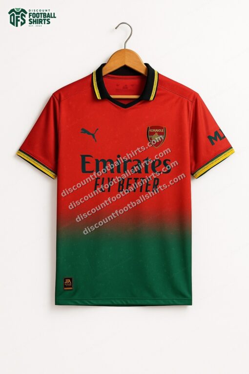 2024/2025 AC Milan x OFF-WHITE Red Football Shirt