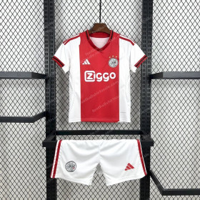 2025/2026 Ajax Home Football Shirt Kids Size