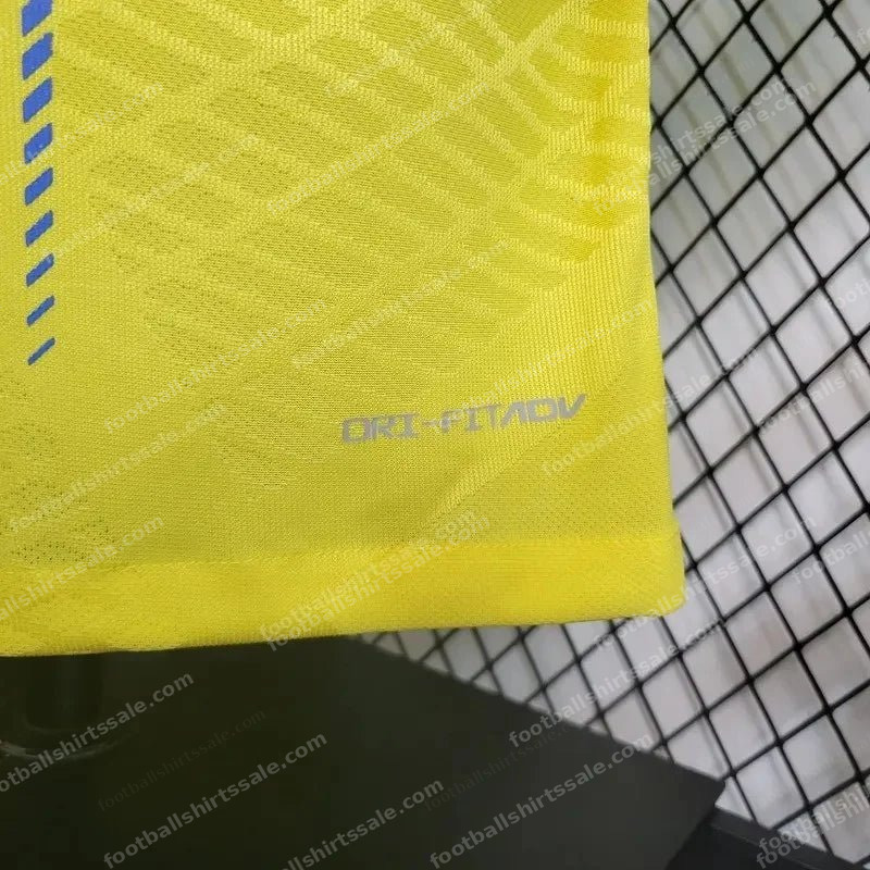 2023/2024 Al-Nassr Home Football Shirt – Player Version - Detail 5