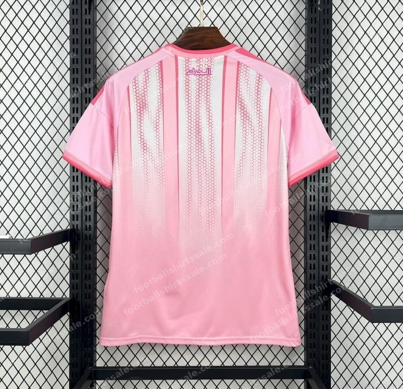2026 Algeria World Cup Pre-Match Pink Mirage Jersey - Detail 1