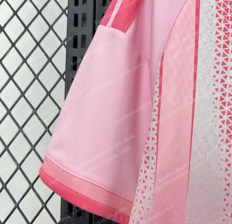 2026 Algeria World Cup Pre-Match Pink Mirage Jersey - Detail 3