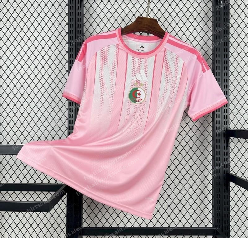 2026 Algeria World Cup Pre-Match Pink Mirage Jersey