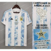 2021 Argentina Home Champion Jersey - Detail 1