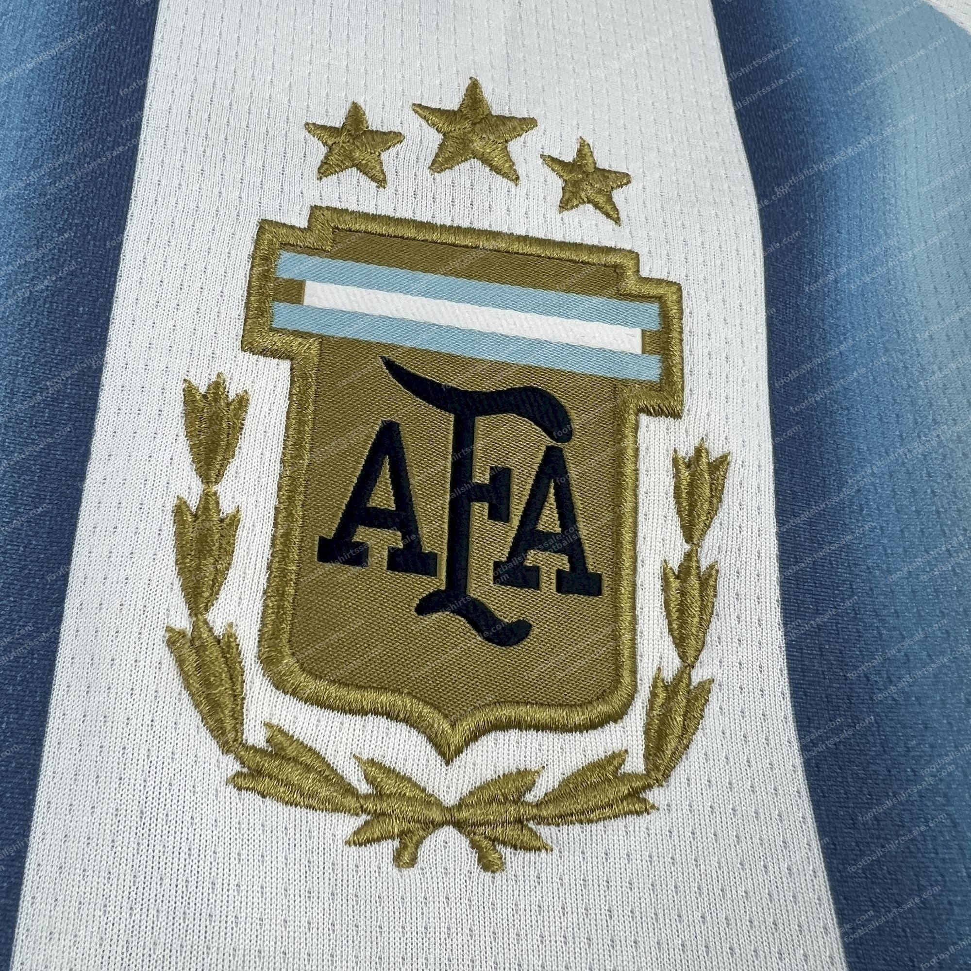 2026 Argentina Home World Cup Football Shirt - Detail 4