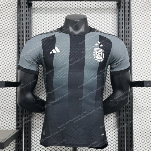 2024 Argentina Special Edition Black Jersey - Player Version