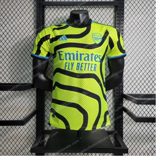 2023/2024 Arsenal Away Soccer Jersey - Player Version