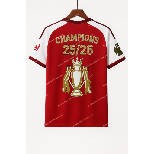 2026/2027 Arsenal Champions Cup Print Home Football Shirt