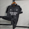 2023/2024 Arsenal Goalkeeper Black Soccer Jersey - Detail 2