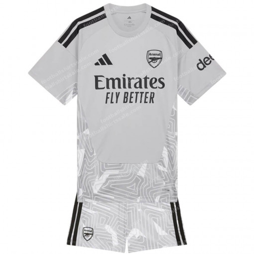 Arsenal Goalkeeper Kids Kit 26/27 - Grey
