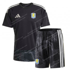 Aston Villa Kids Goalkeeper Kit 26/27 - Black