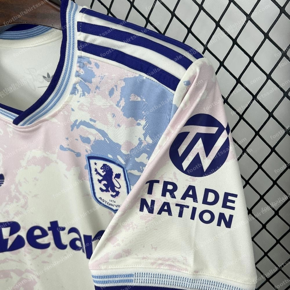 2025/2026 Aston Villa Third Away Football Shirt - Detail 3
