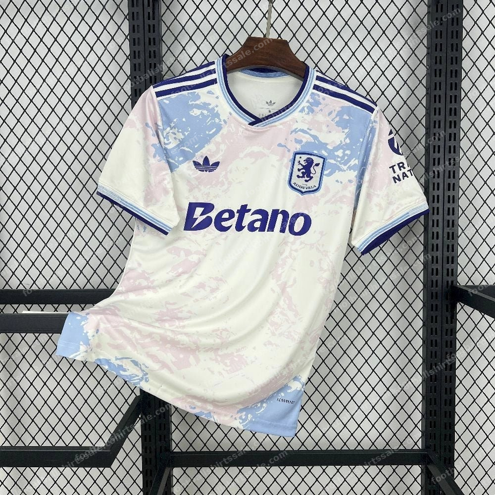 2025/2026 Aston Villa Third Away Football Shirt