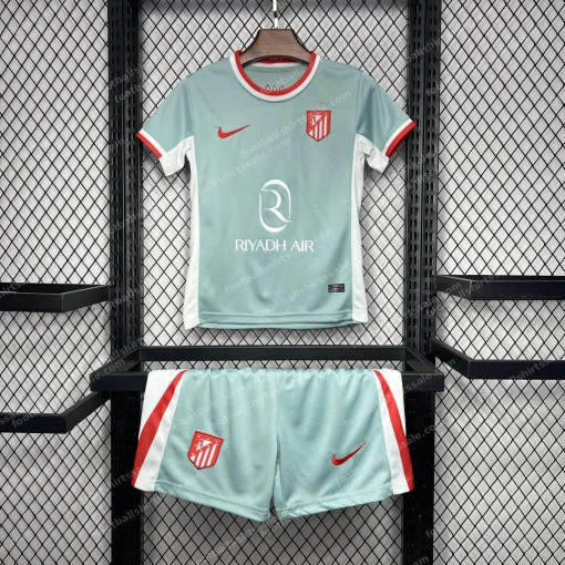 2024/2025 Atletico Madrid Away Football Shirt Kids Size
