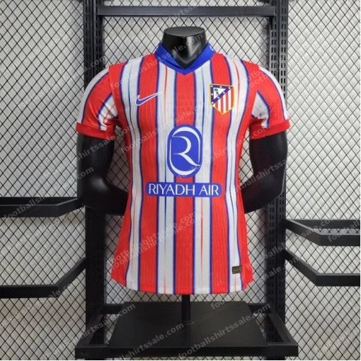 2024/2025 Atletico Madrid Home Soccer Jersey - Player Version