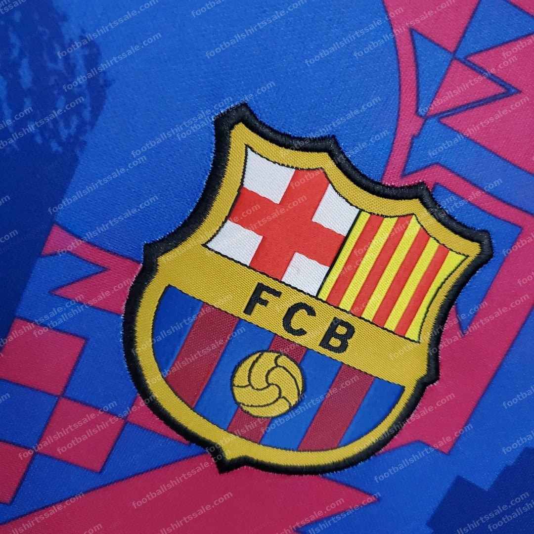 Barcelona Football Shirt 2021 / 2022 Retro 1:1 Thai Quality Third Away - Detail 6