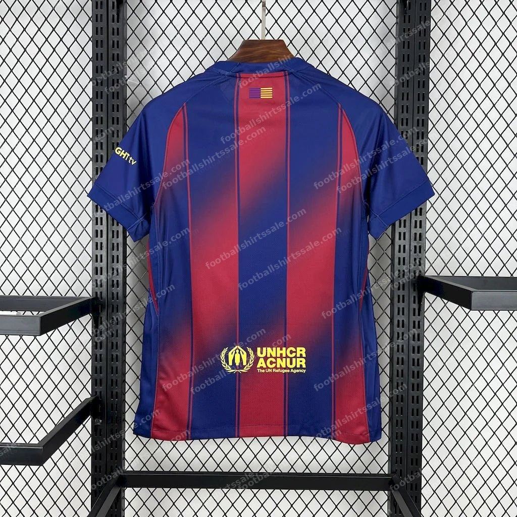 2025/2026 Barcelona Home Football Shirt - Detail 2