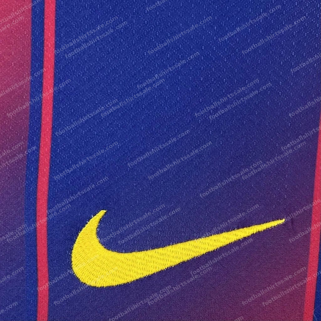 2025/2026 Barcelona Home Football Shirt - Detail 3