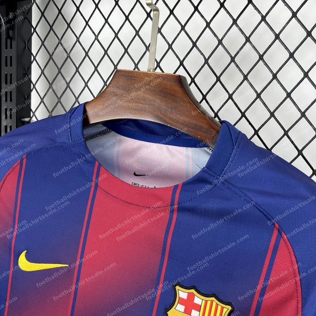 2025/2026 Barcelona Home Football Shirt - Detail 6