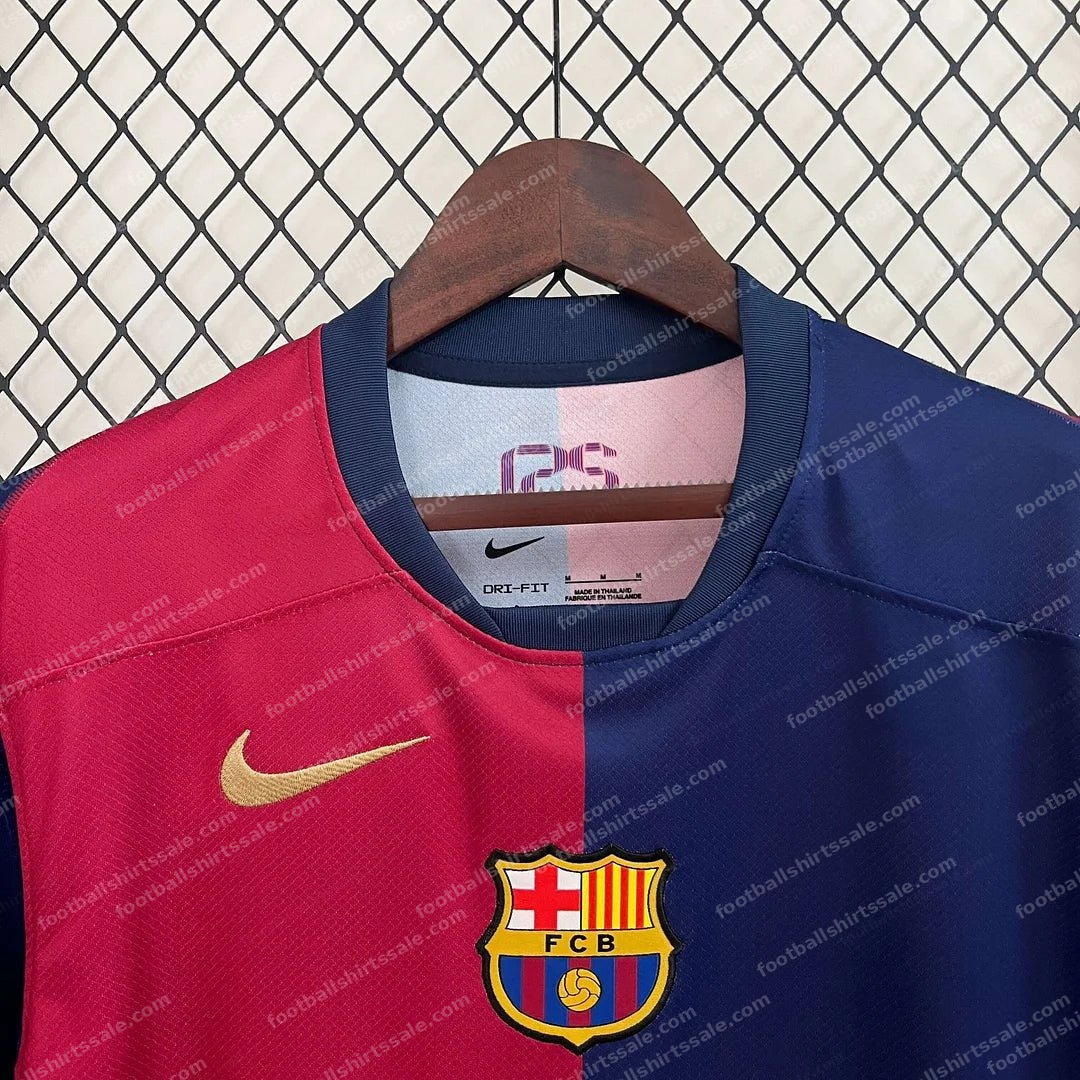 2024/2025 Barcelona Home Spotify Football Shirt 1:1 Thai Quality - Detail 2