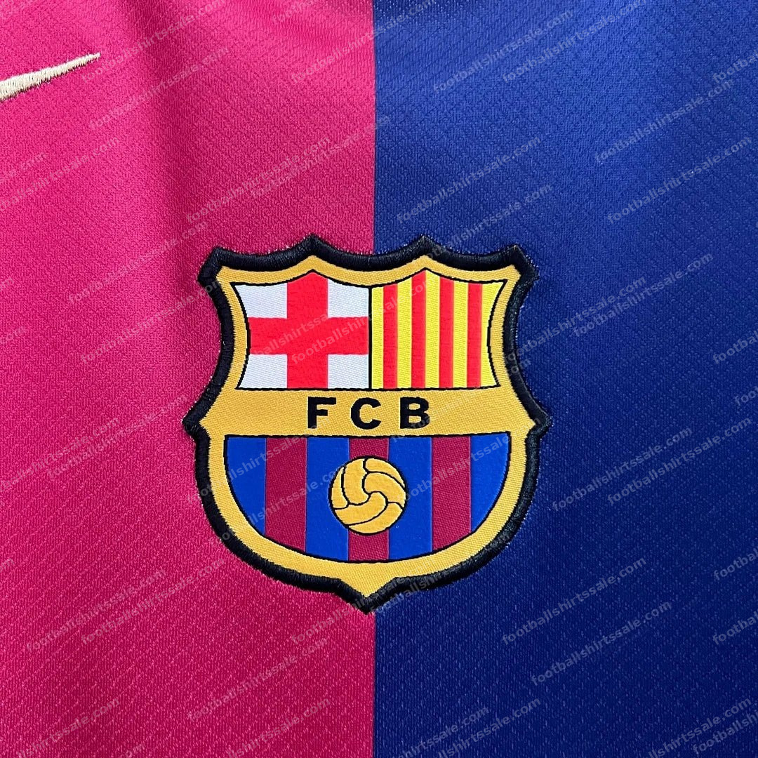 2024/2025 Barcelona Home Spotify Football Shirt 1:1 Thai Quality - Detail 5