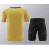 2024/2025 Barcelona pre-match training Glod Shirt+Shorts 1:1 Thai Quality - Detail 2