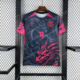 2025/2026 Barcelona Special Edition Dark and Pink Football Shirt