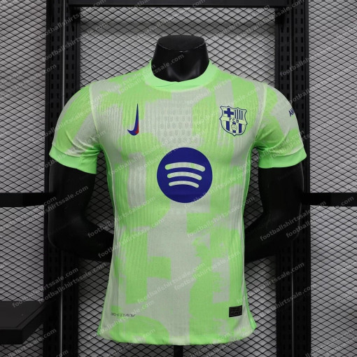 2024/2025 Barcelona Third Away Football Shirt - Player Version