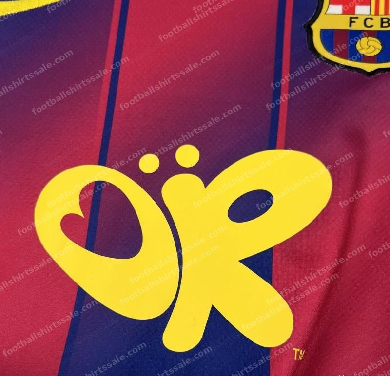2025/2026 Barcelona X Olivia Rodrigo Limited Edition Football Shirt - Detail 4
