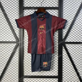 Barcelona x Travis Scott Retro 2000/01 Home Skeleton Jersey Kids Size