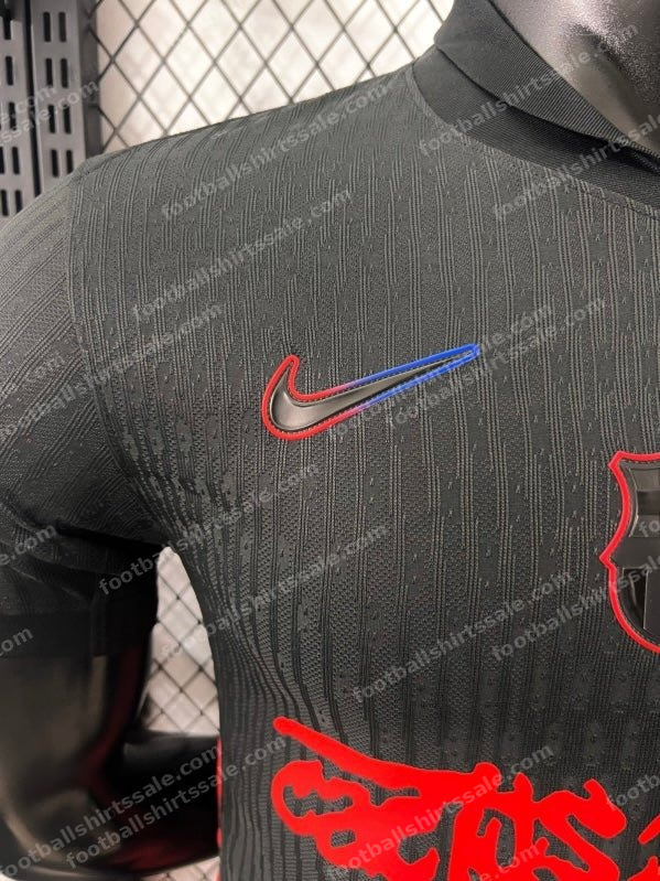 Barcelona x Travis Scott 24/25 Special Edition Football Jersey Player Version - Detail 4