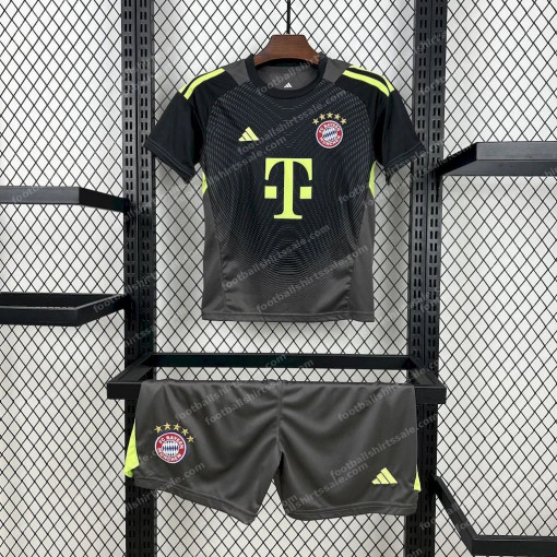 2025/2026 Bayern Munchen Goalkeeper Football Shirt Kids
