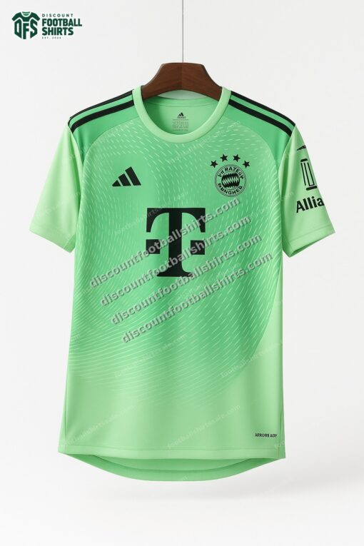 2025/2026 Bayern Munich Goalkeeper Green Football Jersey