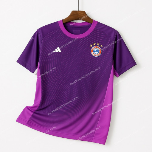 2025/2026 Bayern Munich Goalkeeper Purple Football Jersey