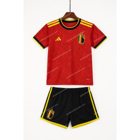 2026 Belgium Home World Cup Football Shirt Kids Size
