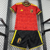 2026 Belgium Home World Cup Football Shirt Kids Size - Detail 4