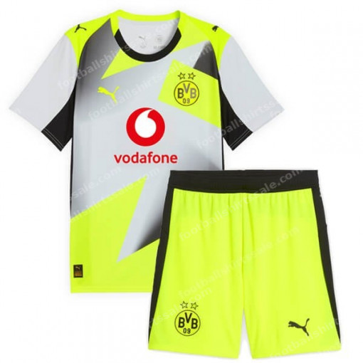 Borussia Dortmund Away Kids Kit 25/26