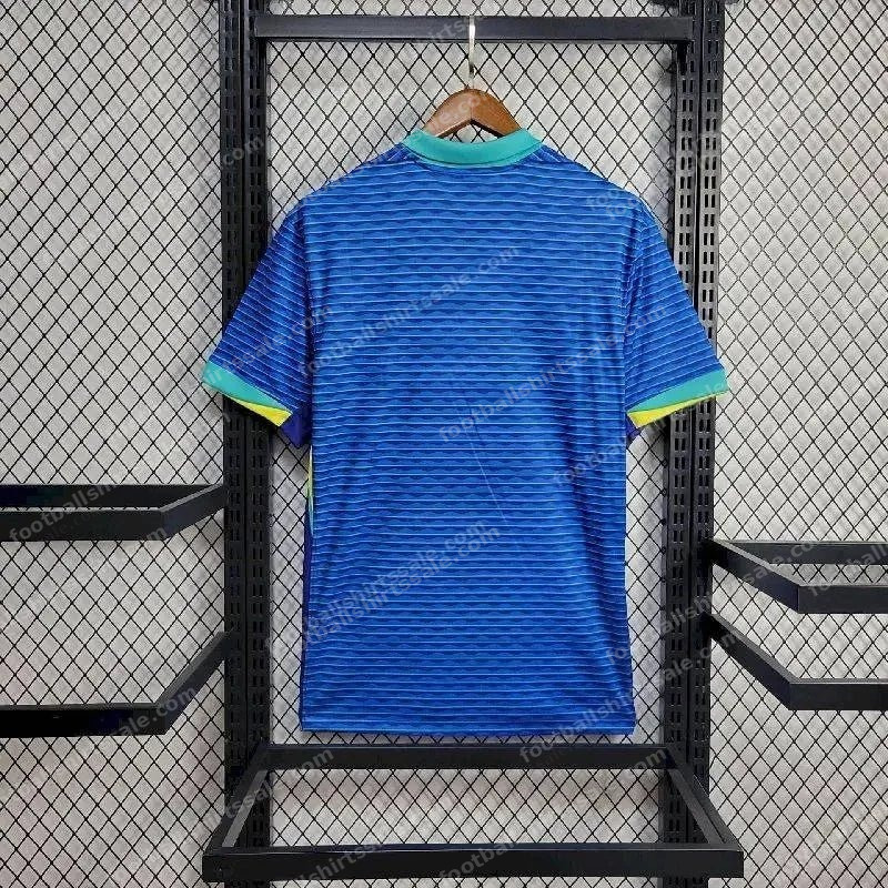 2024 Brazil Away Soccer Jersey - Detail 1