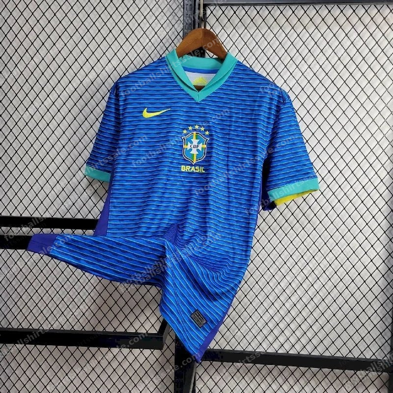 2024 Brazil Away Soccer Jersey - Detail 3