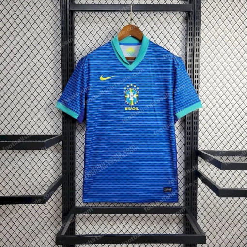 2024 Brazil Away Soccer Jersey