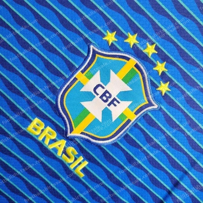 2024 Brazil Away Soccer Jersey - Detail 7