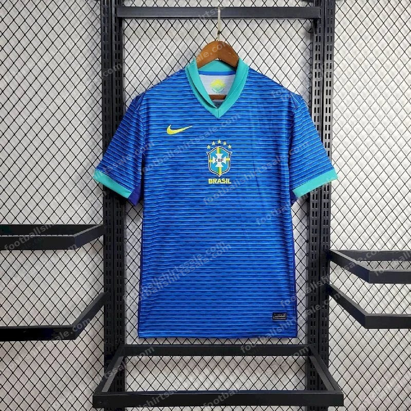 2024 Brazil Away Soccer Jersey